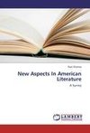 New Aspects In American Literature