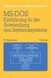 Einführung in die Anwendung des Betriebssystems MS-DOS