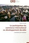 La participation du commerce international au développement durable