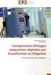 Compression d'images empreintes digitales par Transformée en Ridgelets