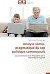 Analyse sémio-pragmatique du rap politique camerounais