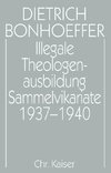 Illegale Theologenausbildung: Sammelvikariate 1937 - 1940