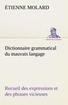 Dictionnaire grammatical du mauvais langage Recueil des expressions et des phrases vicieuses usitées en France, et notamment à Lyon