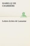 Lettres écrites de Lausanne