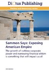 Sammon Says: Exposing American Empire