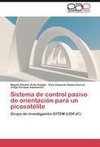 Sistema de control pasivo de orientación  para un picosatélite