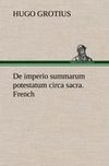 De imperio summarum potestatum circa sacra. French