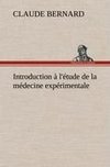 Introduction à l'étude de la médecine expérimentale