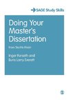 Doing Your Master's Dissertation