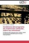 Incidencia del programa de restricción vehicular, sobre las emisiones