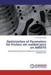 Optimization of Parameters for Friction stir welded joint on AA6070