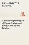 A tour through some parts of France, Switzerland, Savoy, Germany and Belgium