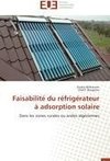 Faisabilité du réfrigérateur à adsorption solaire