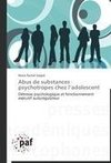 Abus de substances psychotropes chez l'adolescent