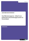 Das Präventionsgesetz - Ablauf eines politischen Entscheidungsprozesses in Deutschland