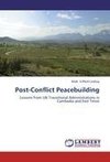 Post-Conflict Peacebuilding