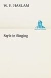 Style in Singing