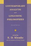 Contemporary Analytic and Linguistic Philosophies