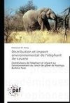 Distribution et impact environnemental de l'éléphant de savane