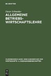 Allgemeine Betriebswirtschaftslehre