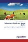 Preliminary Study on Boran Cattle