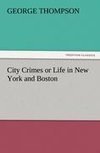 City Crimes or Life in New York and Boston