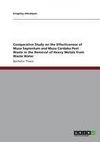 Comparative Study on the Effectiveness of Musa Sapientum and Musa Cardaba Peel Waste in the Removal of Heavy Metals from Waste Water