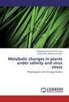 Metabolic changes in plants under salinity and virus stress