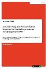 Die Bedeutung der Person Gerhard Schröder für das Wahlergebnis der Bundestagswahl 1998