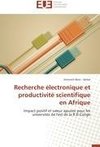 Recherche électronique et productivité scientifique en Afrique