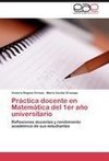 Práctica docente en Matemática del 1er año universitario