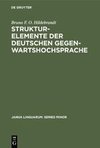 Strukturelemente der deutschen Gegenwartshochsprache