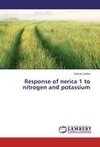 Response of nerica 1 to nitrogen and potassium