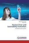 Human Error and Learnability Evaluation