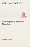 Contemporary American Novelists (1900-1920)