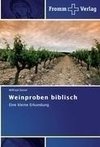 Weinproben biblisch