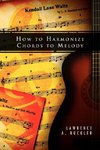 How to Harmonize Chords to Melody