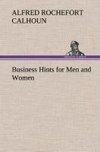 Business Hints for Men and Women