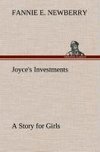 Joyce's Investments A Story for Girls