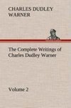 The Complete Writings of Charles Dudley Warner - Volume 2