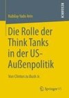 Die Rolle der Think Tanks in der US-Außenpolitik