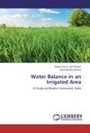Water Balance in an Irrigated Area