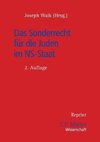 Das Sonderrecht für die Juden im NS-Staat