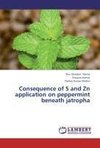 Consequence of S and Zn application on peppermint beneath jatropha