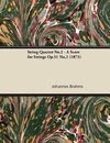 String Quartet No.2 - A Score for Strings Op.51 No.2 (1873)