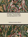 Sonata for Piano Four-Hands in C Major - A Score for Piano with Four Hands K.521 (1787)