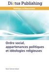 Ordre social, appartenances politiques et idéologies religieuses