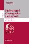 Pairing-Based Cryptography -- Pairing 2012