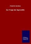 Zur Frage der Agrarzölle