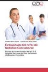 Evaluación del nivel de Satisfacción laboral